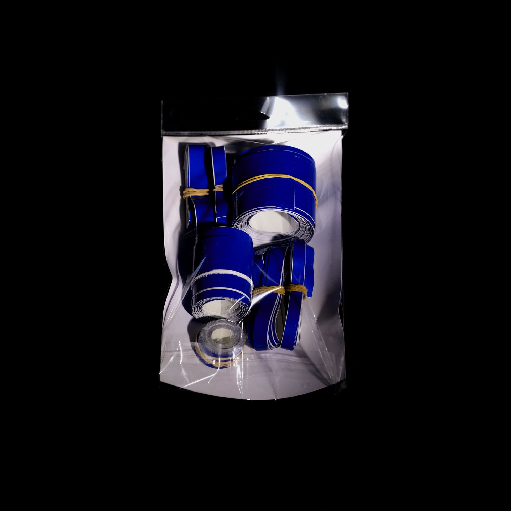 RydeSafe Half Pound Bag of Reflective Tape (8 oz.) - Blue