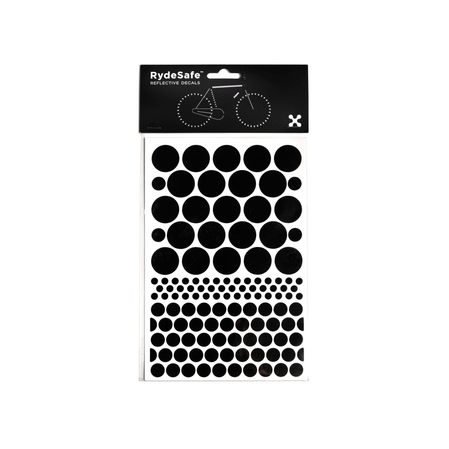 RydeSafe Reflective Stickers | Multi Dots Kit - Large