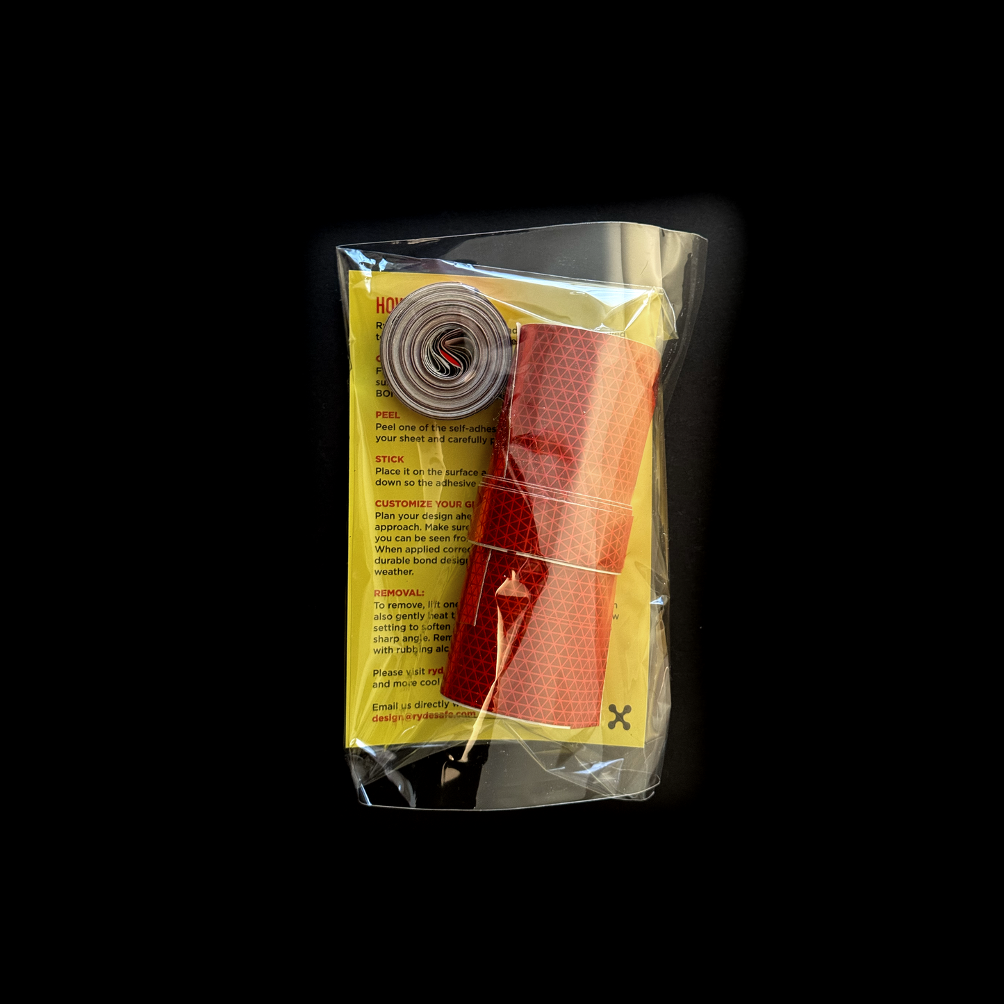 RydeSafe Half Pound Bag of Reflective Tape (8+ oz. each)