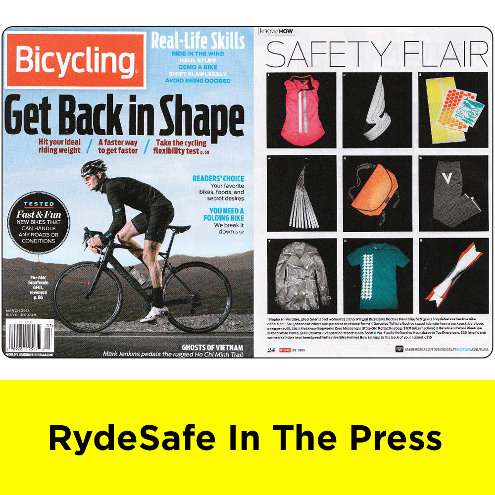 RydeSafe Reflective Stickers | Chevron Kit - Small