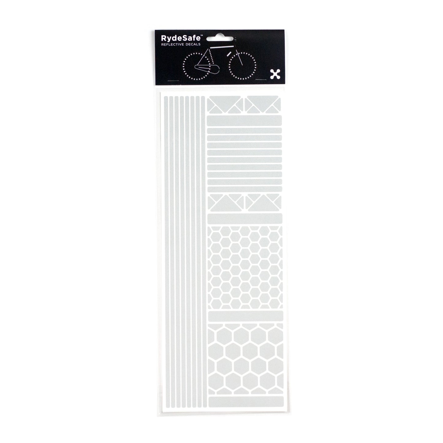 RydeSafe Reflective Stickers | Multi Shapes Kit - Jumbo