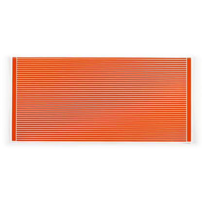 RydeSafe Reflective Stickers Pinstripe Kit - XL - Orange