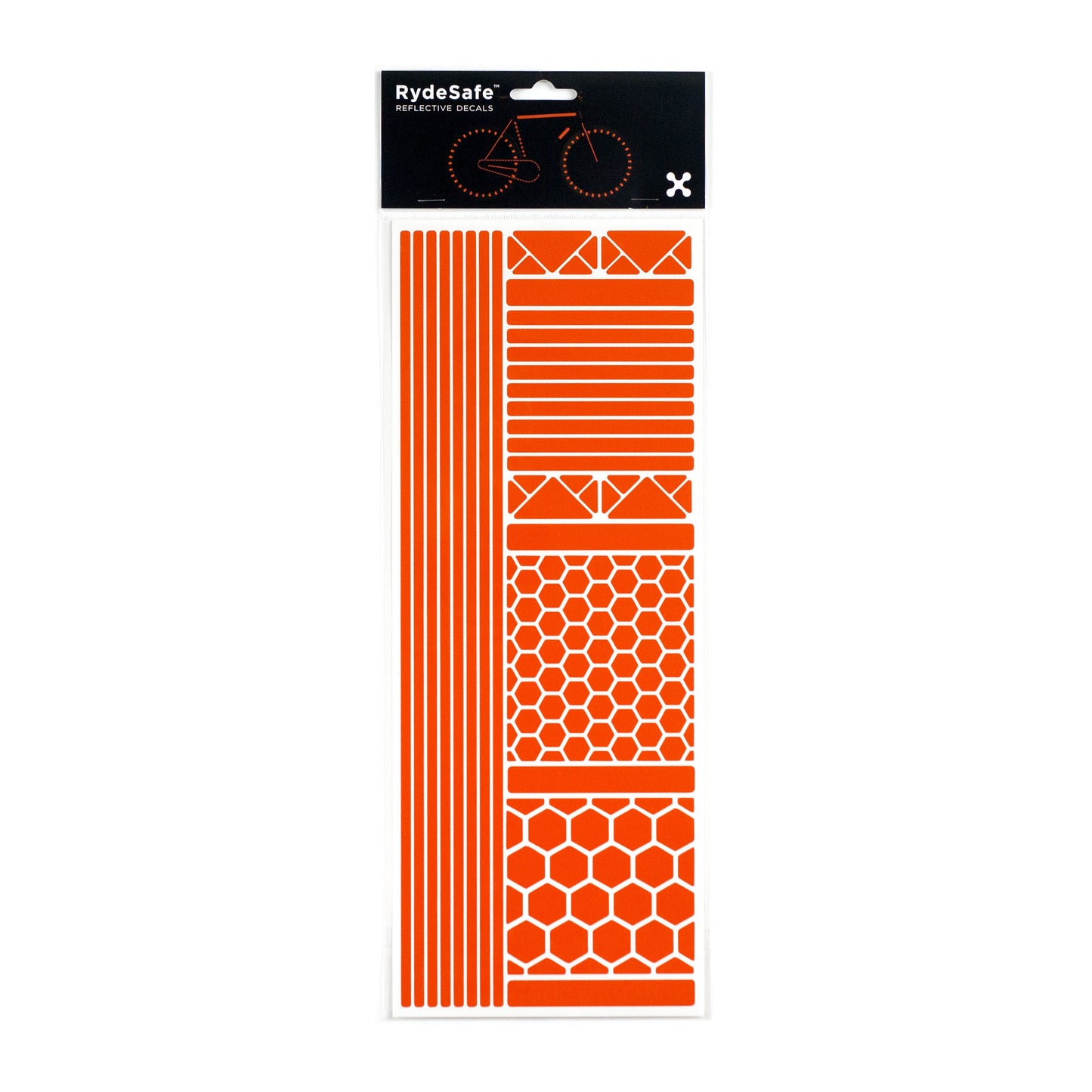 RydeSafe Reflective Stickers | Multi Shapes Kit - Jumbo