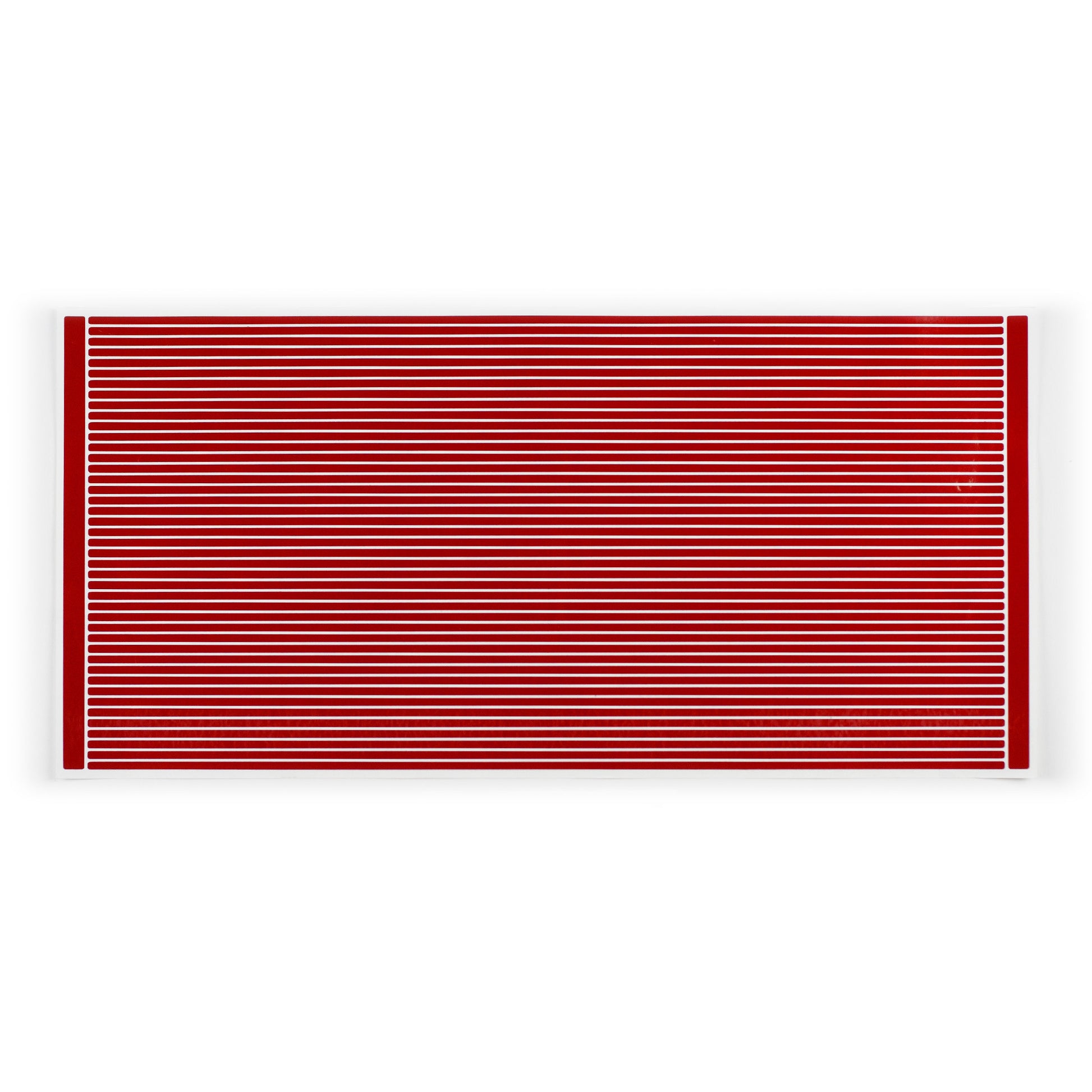RydeSafe Reflective Stickers Pinstripe Kit - XL - Red