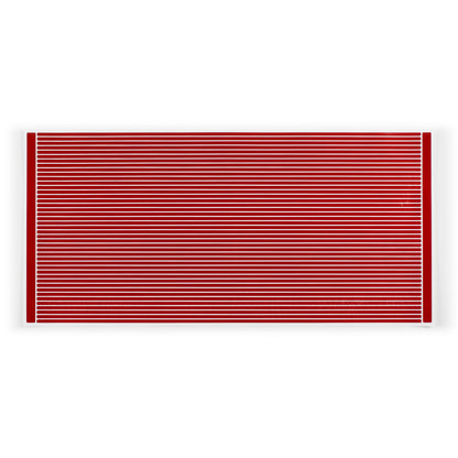RydeSafe Reflective Stickers Pinstripe Kit - XL - Red