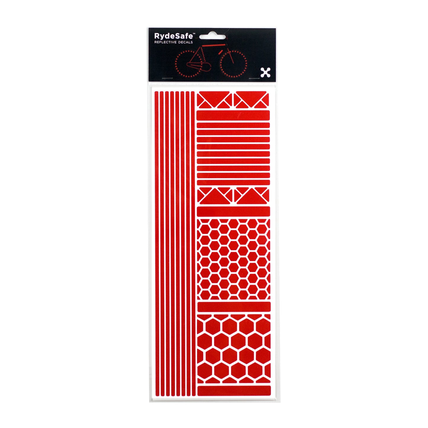 RydeSafe Reflective Stickers | Multi Shapes Kit - Jumbo