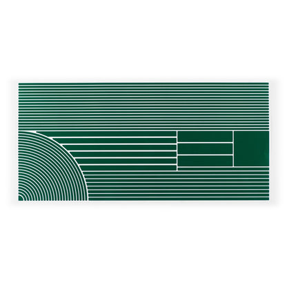 RydeSafe Reflective Stickers Multi-Shape Kit - XL green