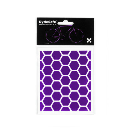 RydeSafe Reflective Stickers | Hexagon Kit - Small